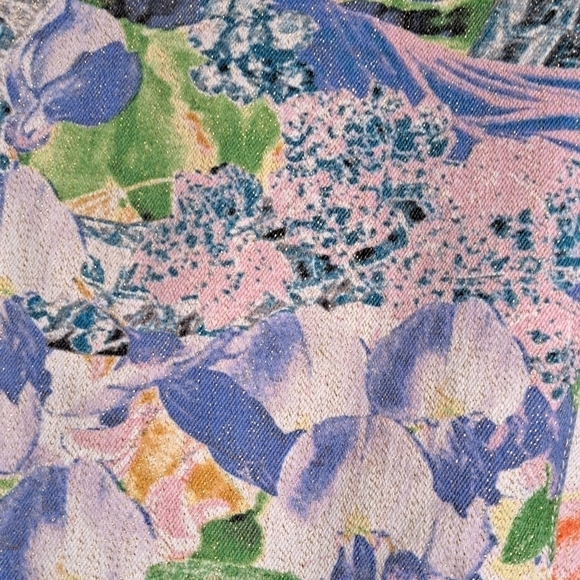 Genetic Denim The James Floral Designer Printed Jeans  Size 26 - Picture 2 of 6